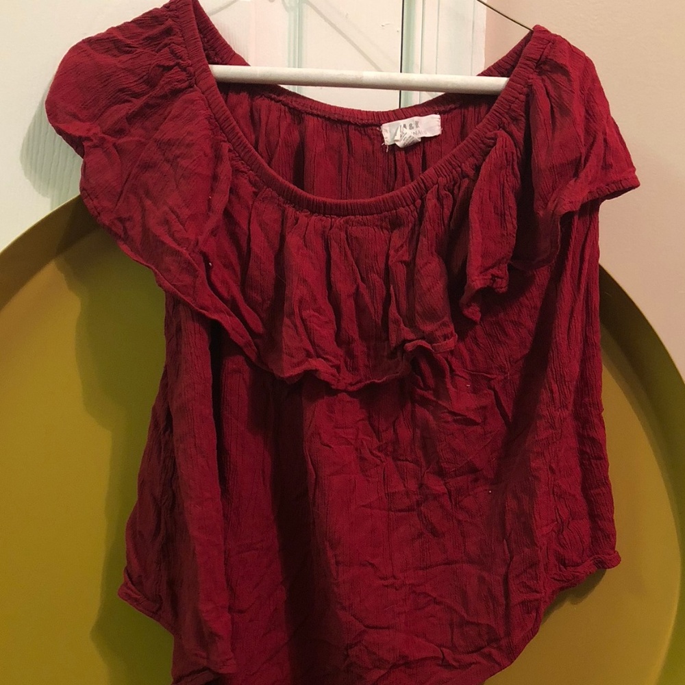 Off Shoulder Blouse by A&K